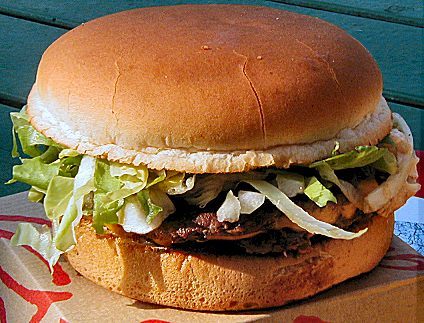 Hamburger sandwich