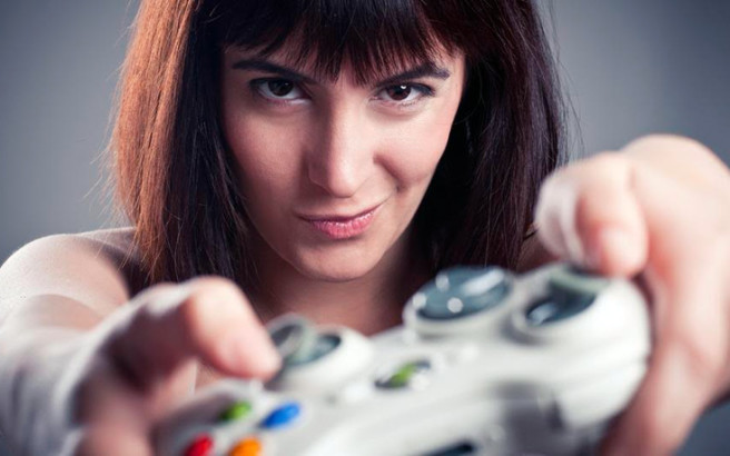 woman videog